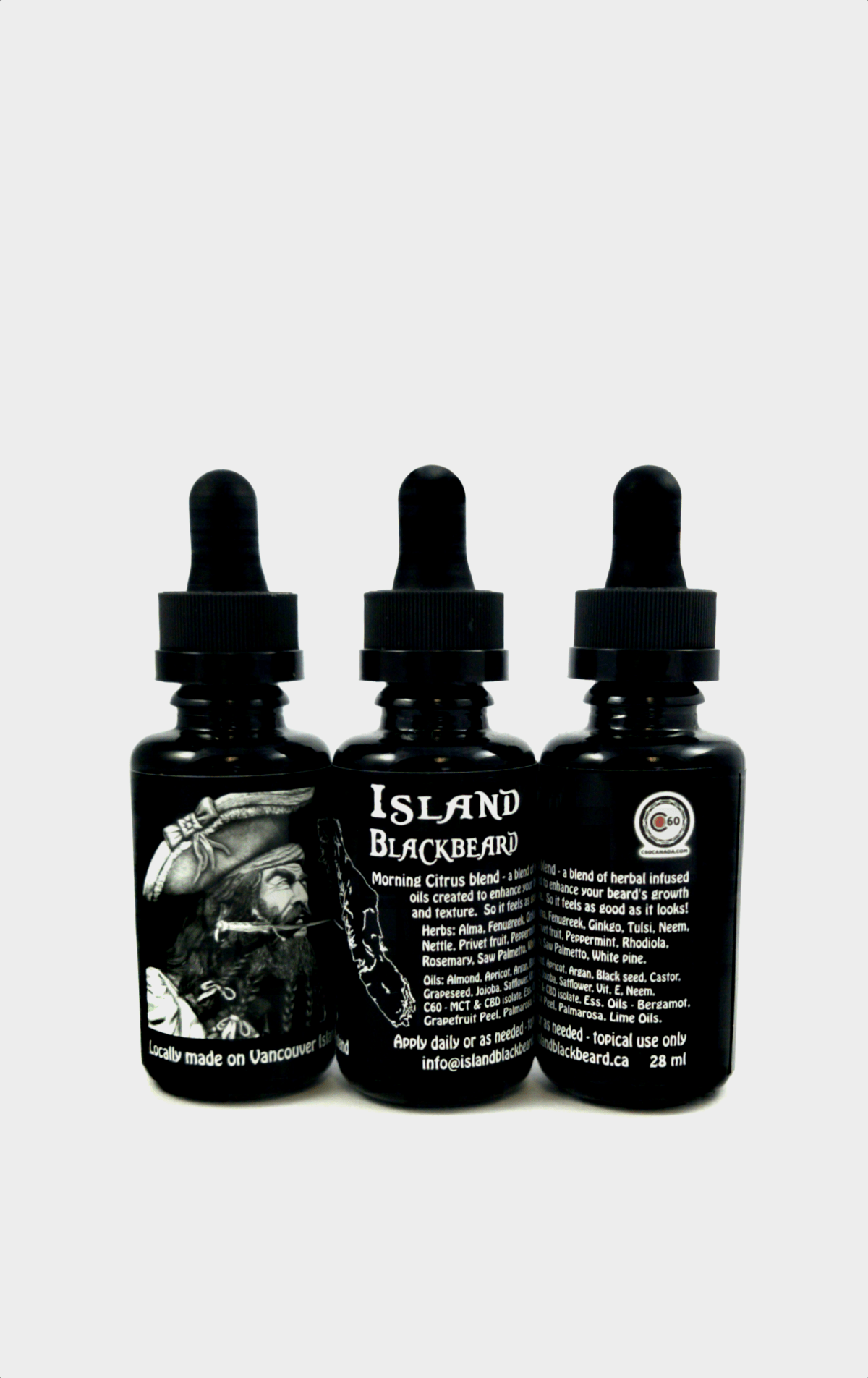 Island Black Beard Oil 28ml
